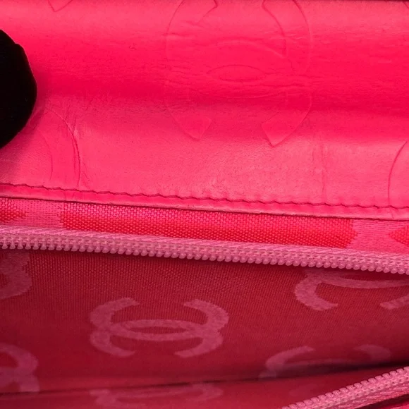 💯Authentic CHANEL Quilted Cambon Long Black Calfskin w/ Silver Hardware - Picture 4 of 8